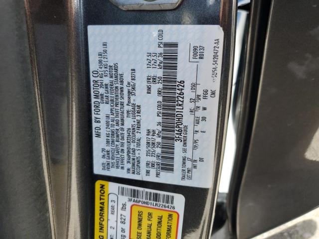 Photo 11 VIN: 3FA6P0HD1LR226426 - FORD FUSION SE 