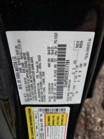 Photo 11 VIN: 3FA6P0HD2ER117184 - FORD FUSION SE 