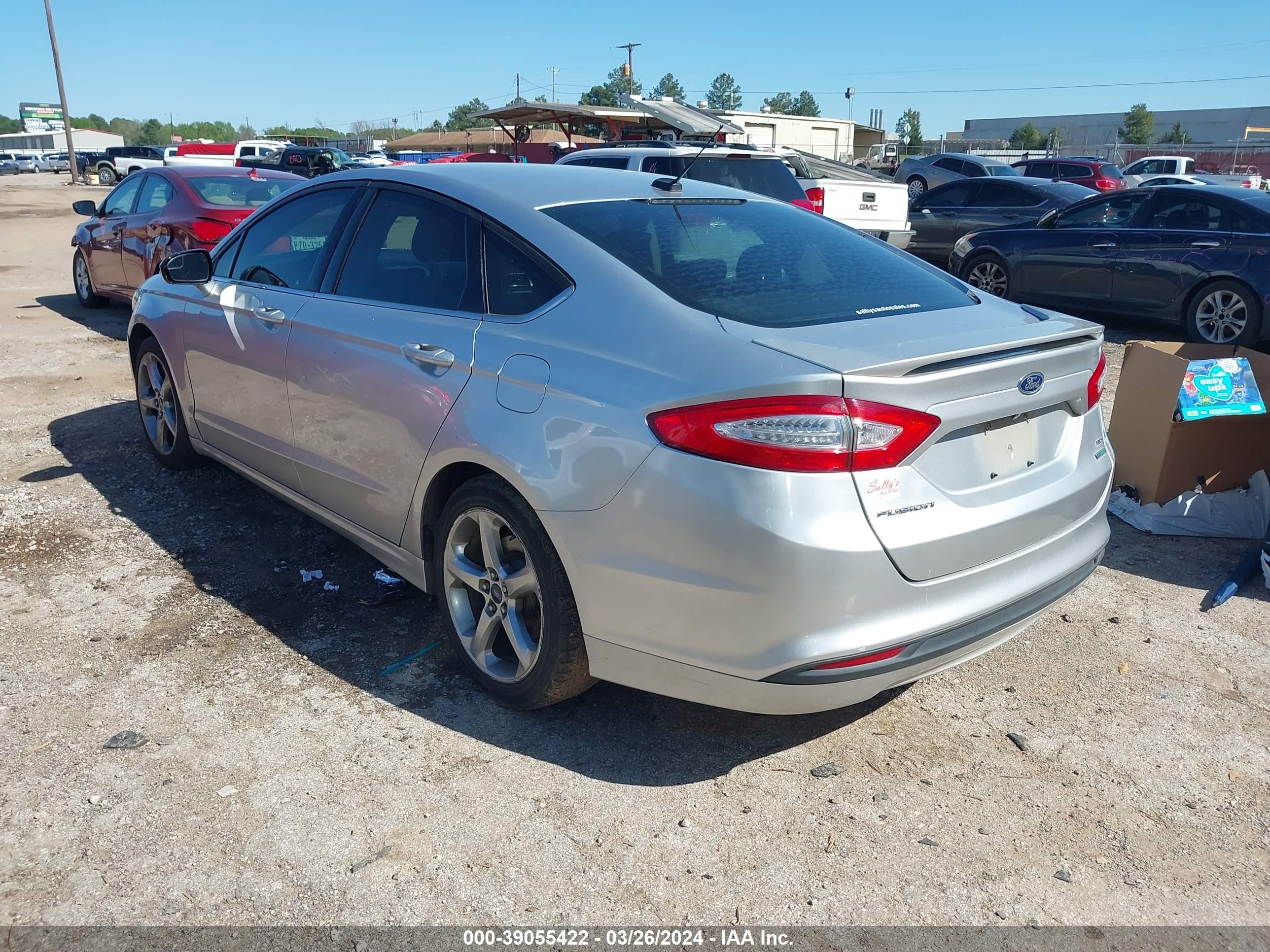 Photo 2 VIN: 3FA6P0HD2ER163467 - FORD FUSION 