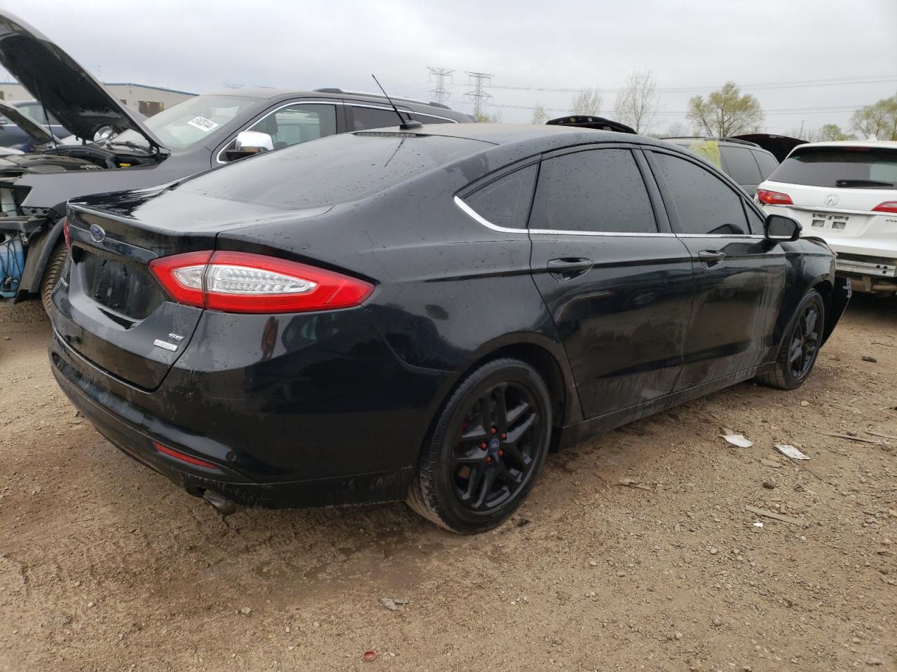 Photo 2 VIN: 3FA6P0HD2ER246848 - FORD FUSION 