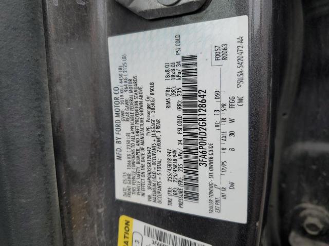 Photo 11 VIN: 3FA6P0HD2GR128642 - FORD FUSION SE 