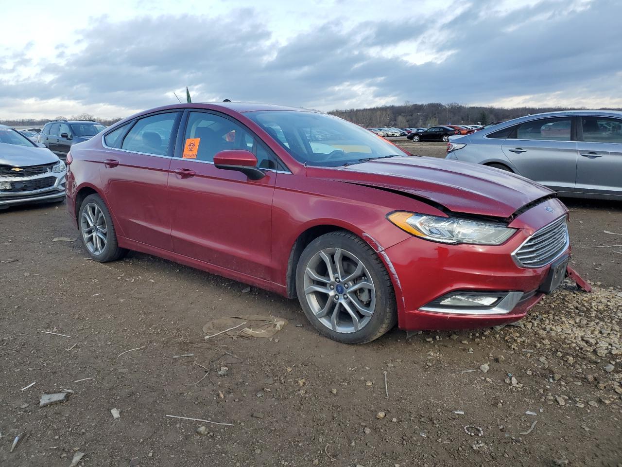 Photo 3 VIN: 3FA6P0HD2HR179365 - FORD FUSION 