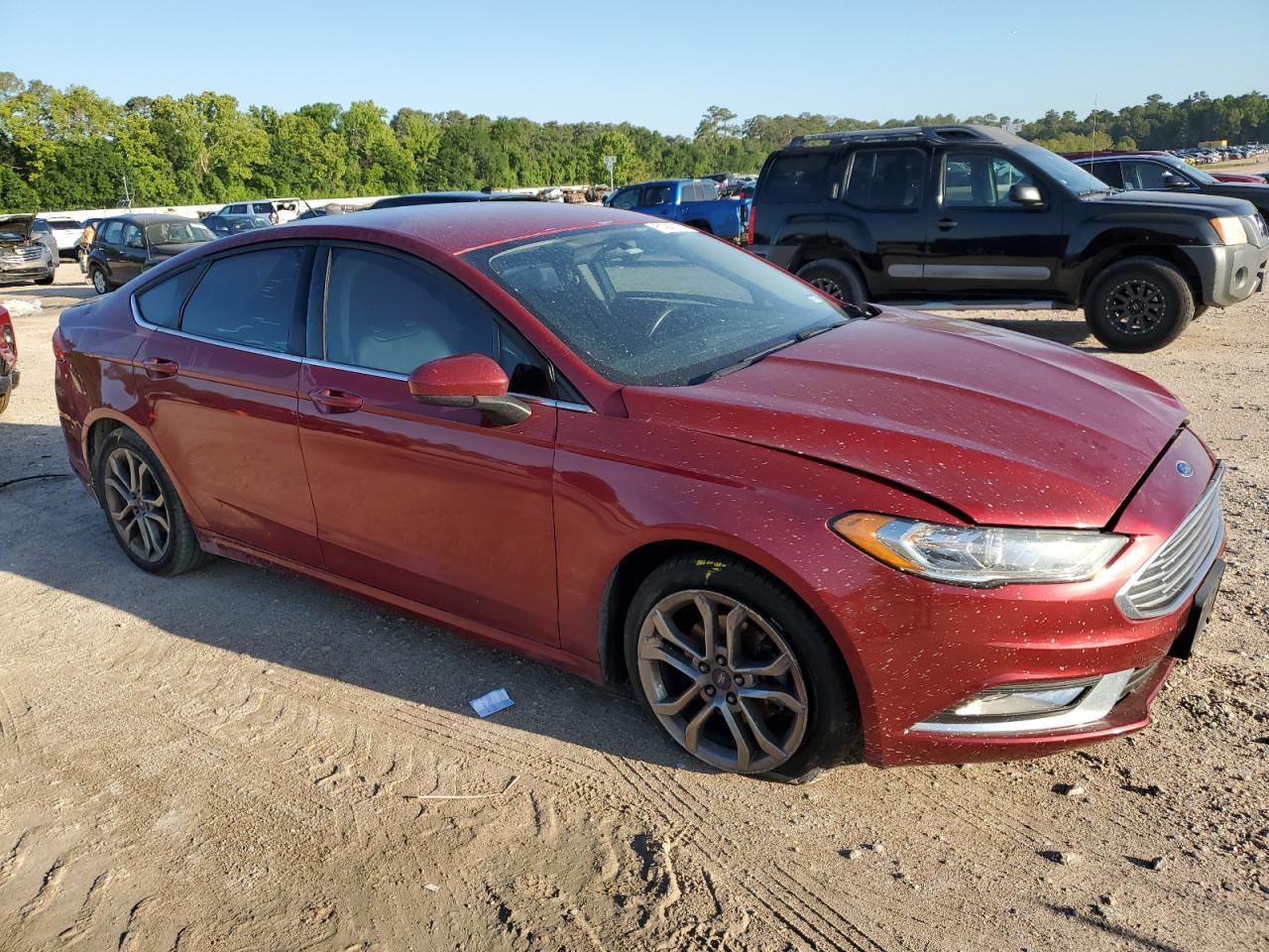 Photo 3 VIN: 3FA6P0HD2HR251908 - FORD FUSION 