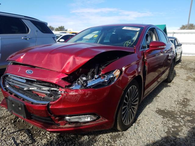 Photo 1 VIN: 3FA6P0HD2HR294855 - FORD FUSION SE 