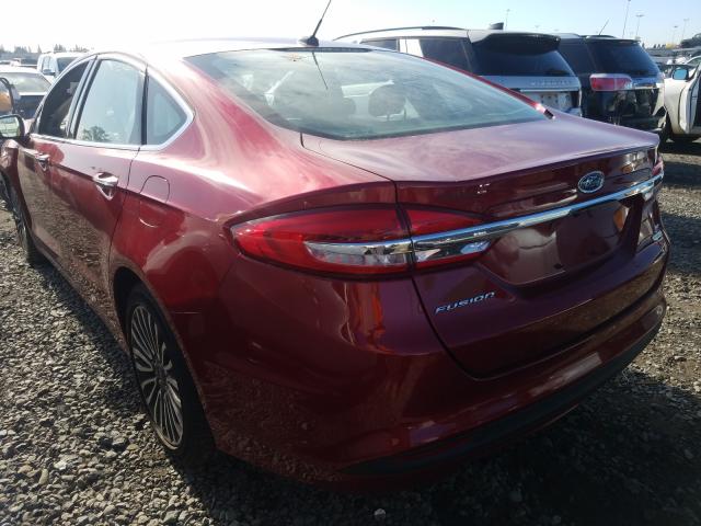 Photo 2 VIN: 3FA6P0HD2HR294855 - FORD FUSION SE 