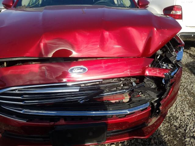 Photo 8 VIN: 3FA6P0HD2HR294855 - FORD FUSION SE 