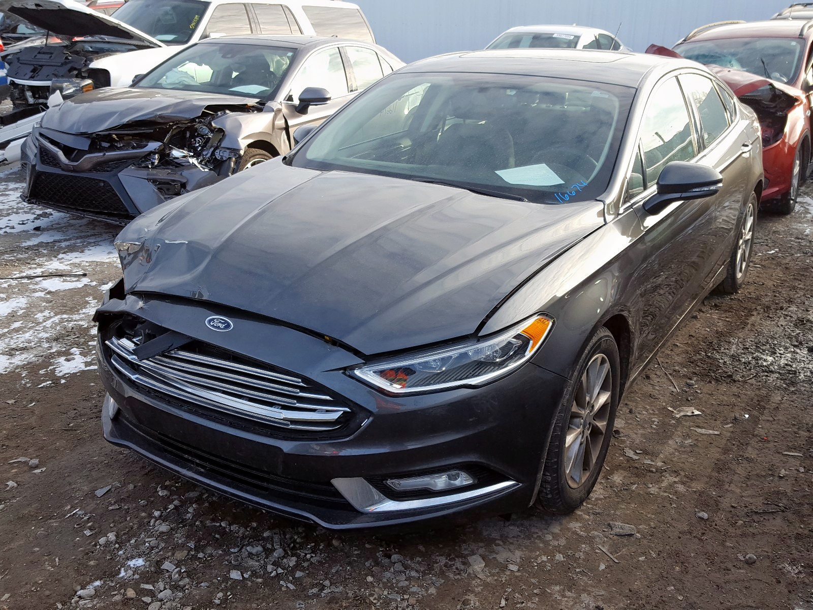 Photo 1 VIN: 3FA6P0HD2HR405291 - FORD FUSION SE 