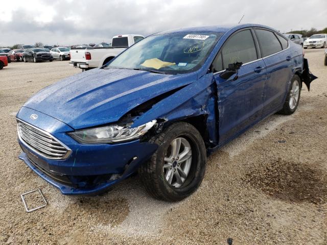 Photo 1 VIN: 3FA6P0HD2JR182496 - FORD FUSION SE 