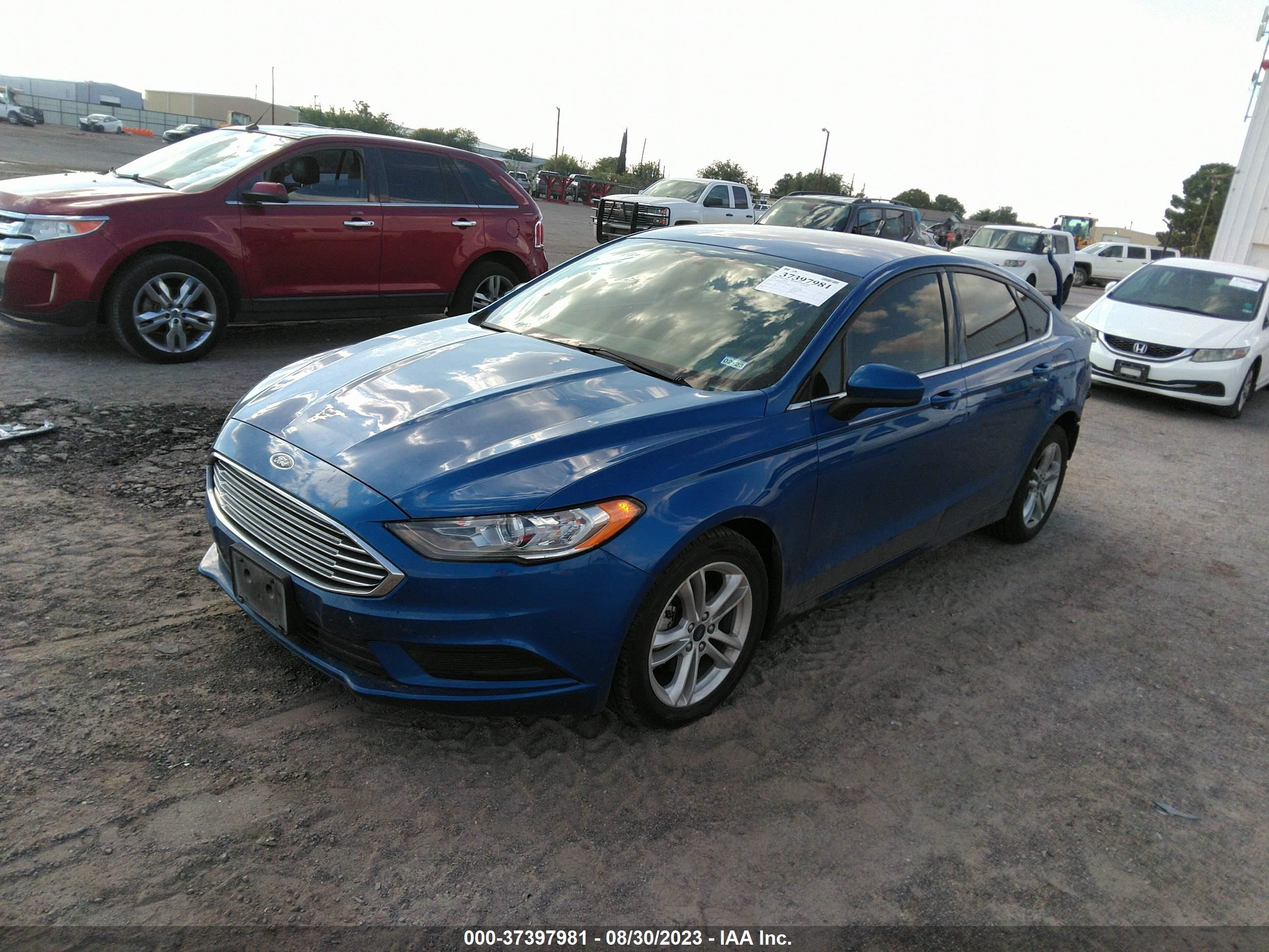 Photo 1 VIN: 3FA6P0HD2JR231390 - FORD FUSION 