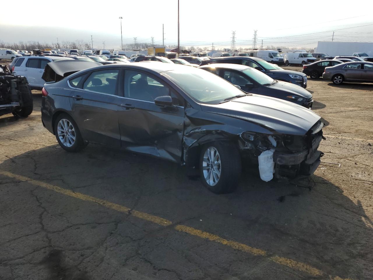 Photo 3 VIN: 3FA6P0HD2LR257779 - FORD FUSION 