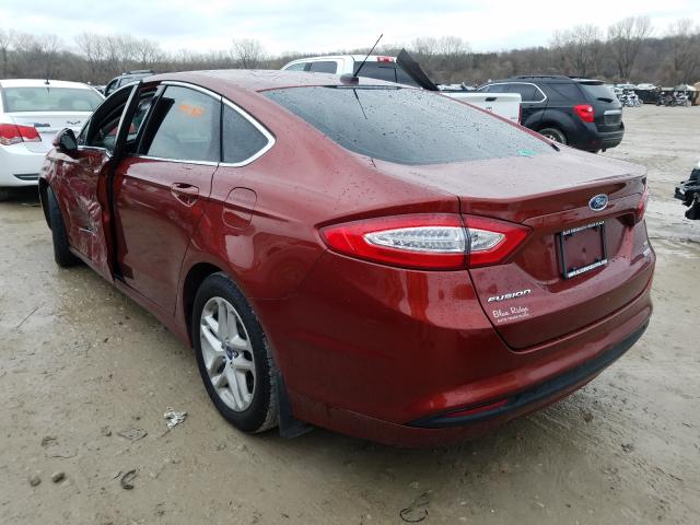 Photo 2 VIN: 3FA6P0HD3ER115296 - FORD FUSION SE 