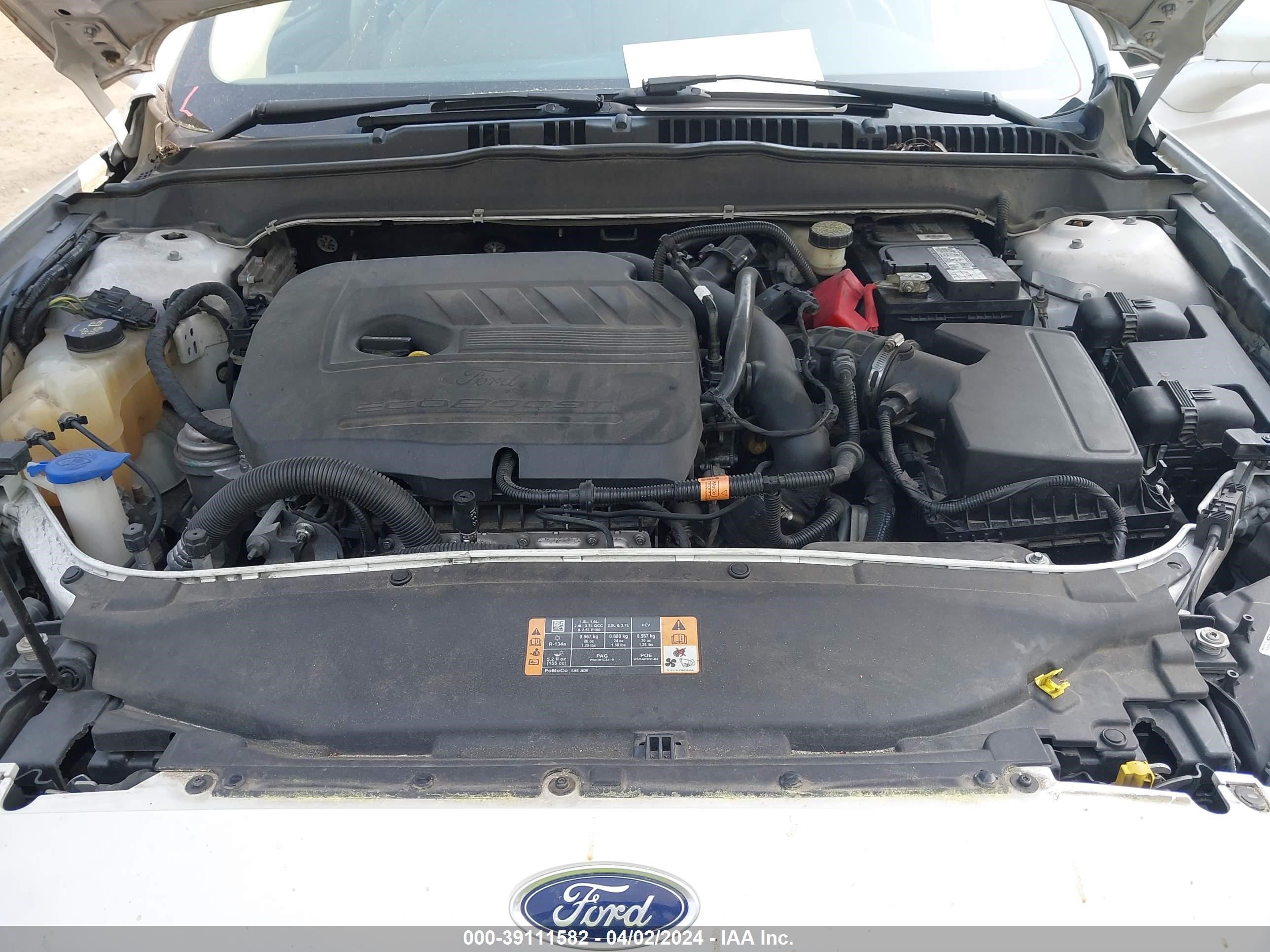 Photo 9 VIN: 3FA6P0HD3ER226074 - FORD FUSION 