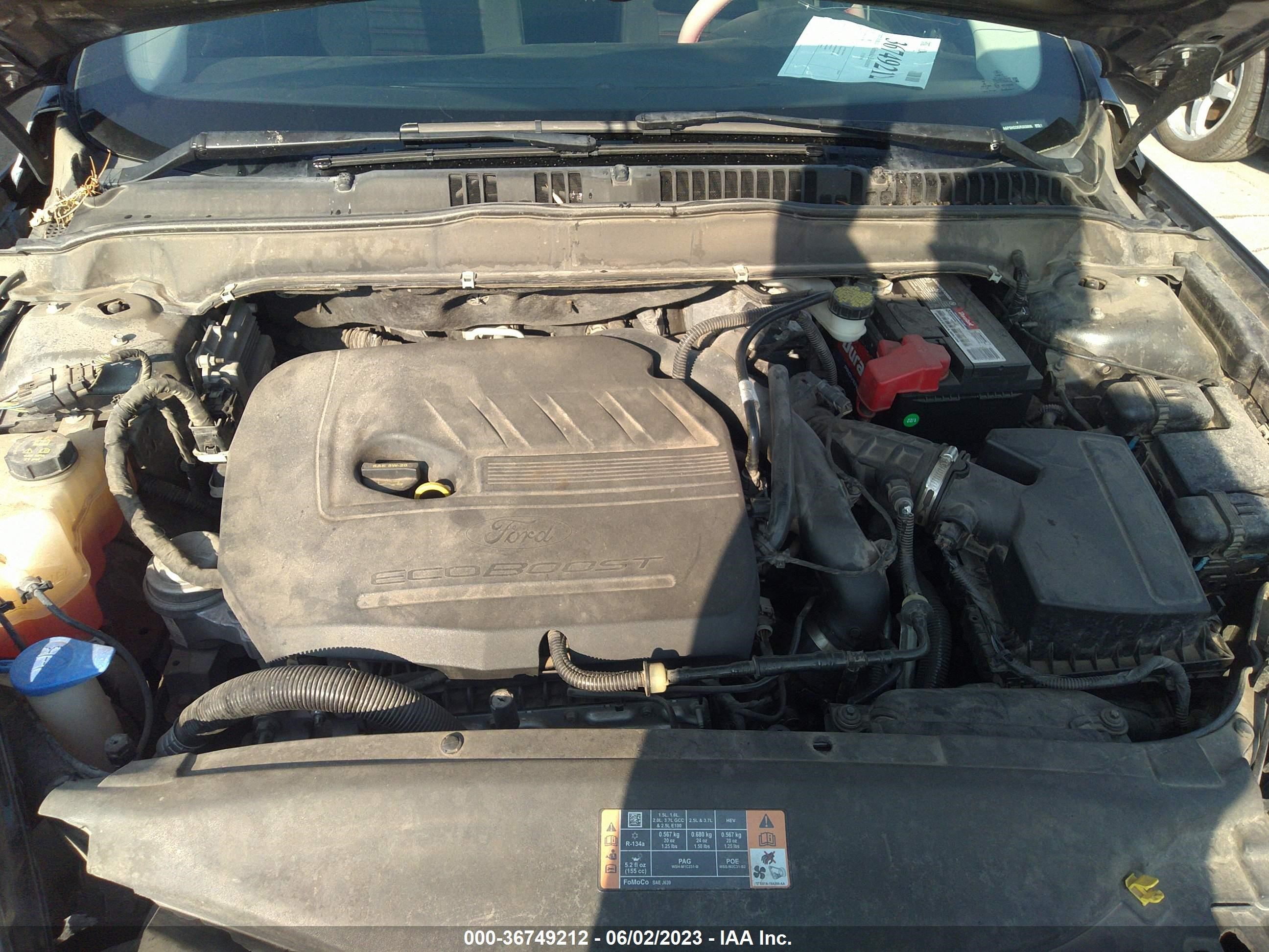 Photo 9 VIN: 3FA6P0HD3GR328896 - FORD FUSION SE 