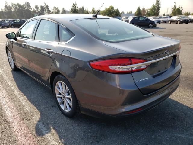 Photo 2 VIN: 3FA6P0HD3HR110619 - FORD FUSION SE 