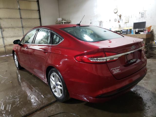 Photo 2 VIN: 3FA6P0HD3HR189791 - FORD FUSION SE 