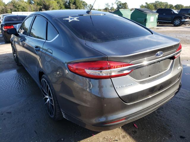 Photo 2 VIN: 3FA6P0HD3HR287350 - FORD FUSION SE 