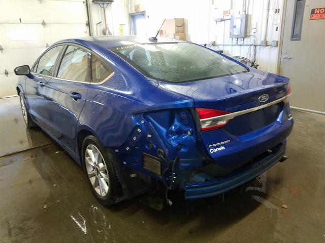 Photo 2 VIN: 3FA6P0HD3HR302462 - FORD FUSION SE 