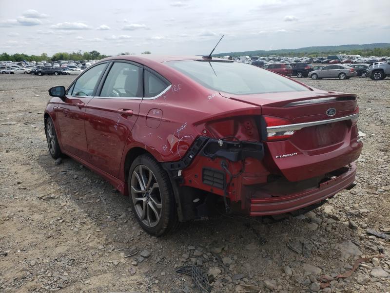 Photo 2 VIN: 3FA6P0HD3HR332111 - FORD FUSION SE 