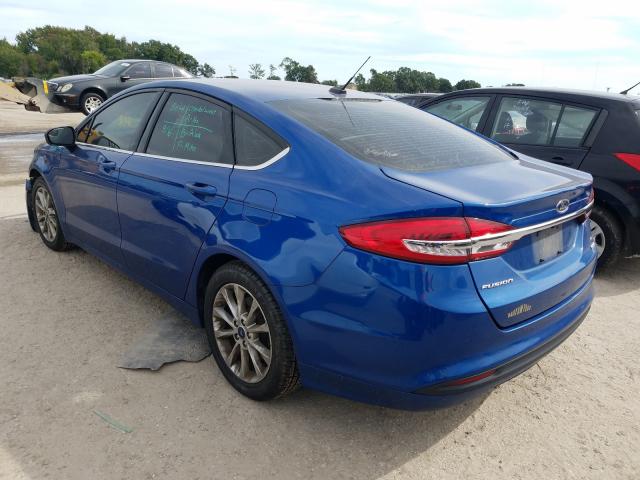 Photo 2 VIN: 3FA6P0HD3HR372107 - FORD FUSION SE 