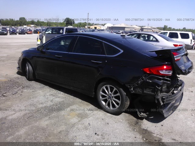 Photo 2 VIN: 3FA6P0HD3HR394964 - FORD FUSION 