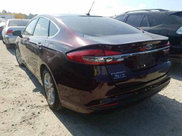 Photo 2 VIN: 3FA6P0HD3JR150088 - FORD FUSION SE 