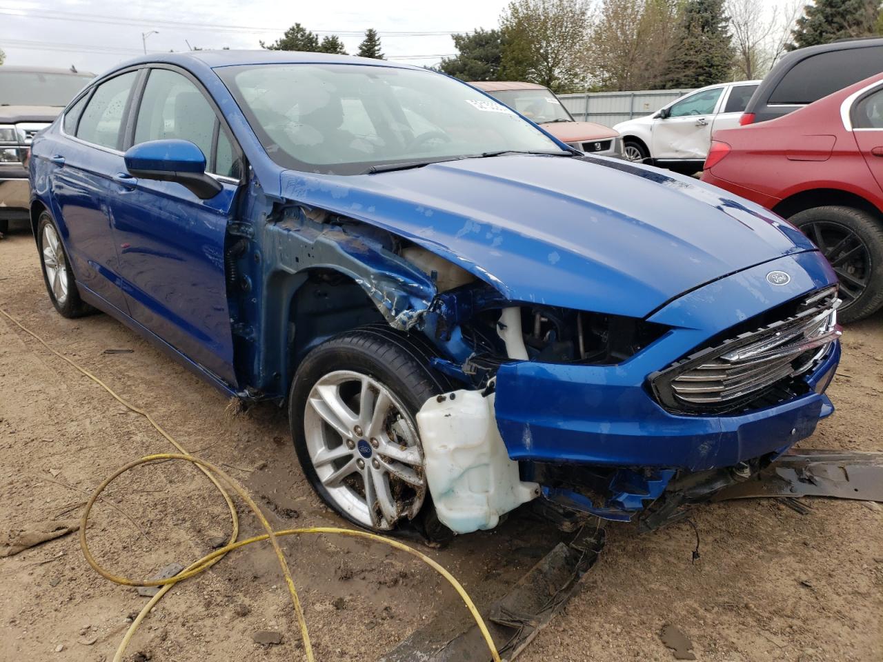 Photo 3 VIN: 3FA6P0HD3JR262017 - FORD FUSION 