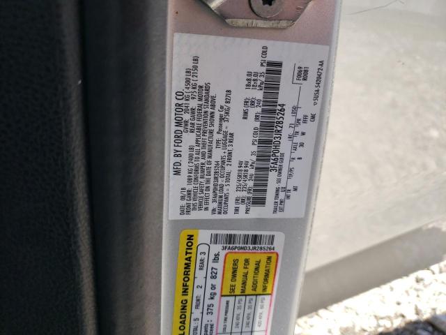 Photo 12 VIN: 3FA6P0HD3JR285264 - FORD FUSION 