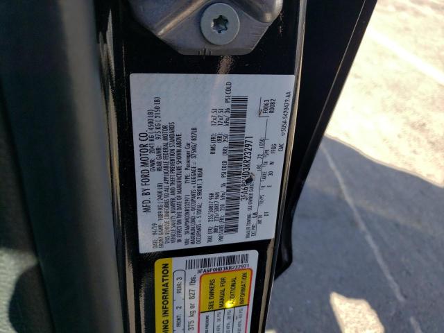 Photo 11 VIN: 3FA6P0HD3KR232971 - FORD FUSION SE 