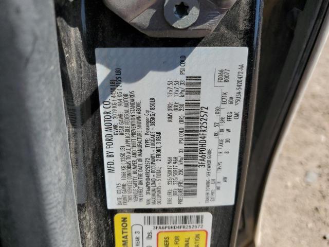 Photo 11 VIN: 3FA6P0HD4FR252572 - FORD FUSION 