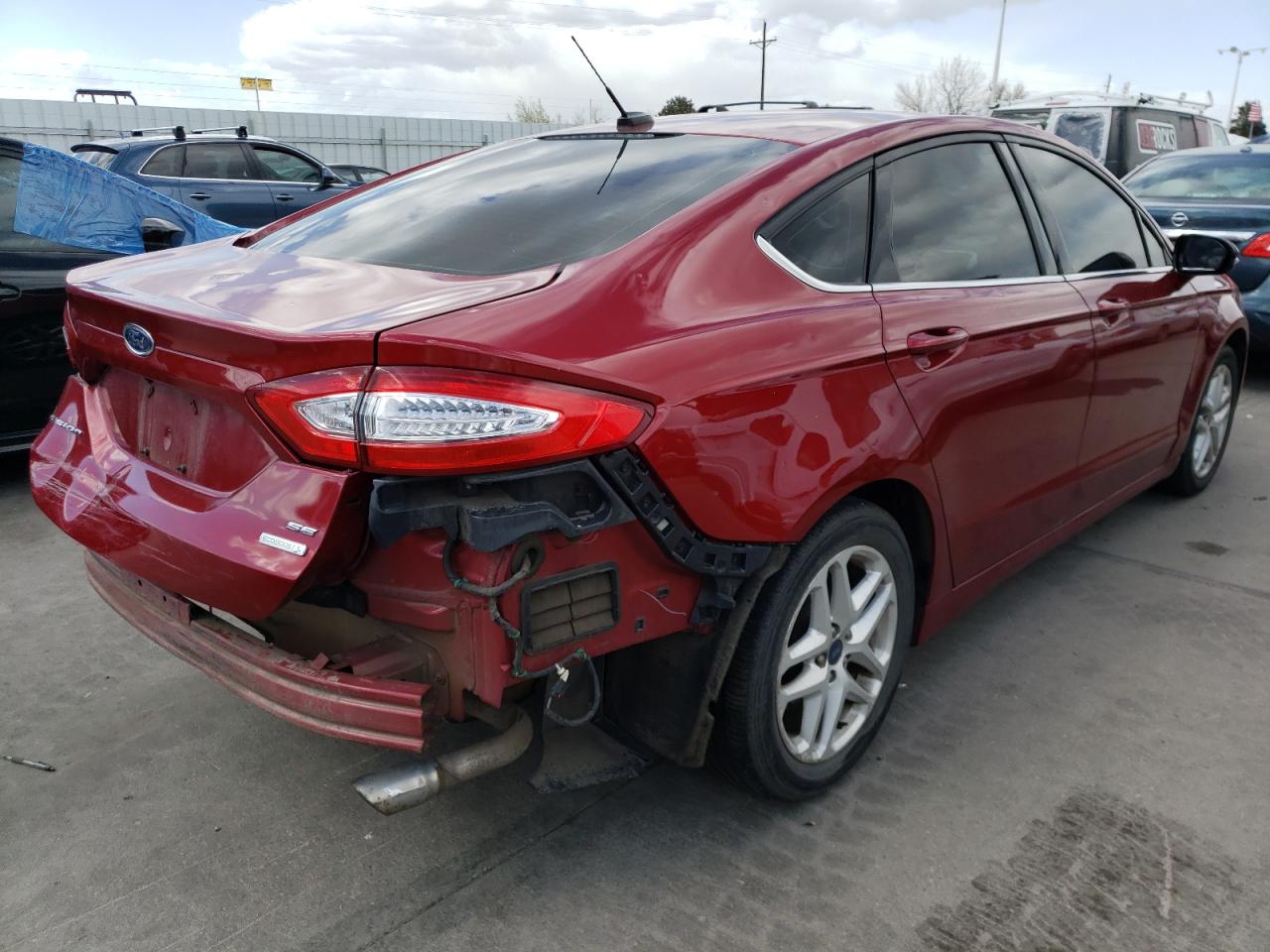 Photo 2 VIN: 3FA6P0HD4GR258891 - FORD FUSION 