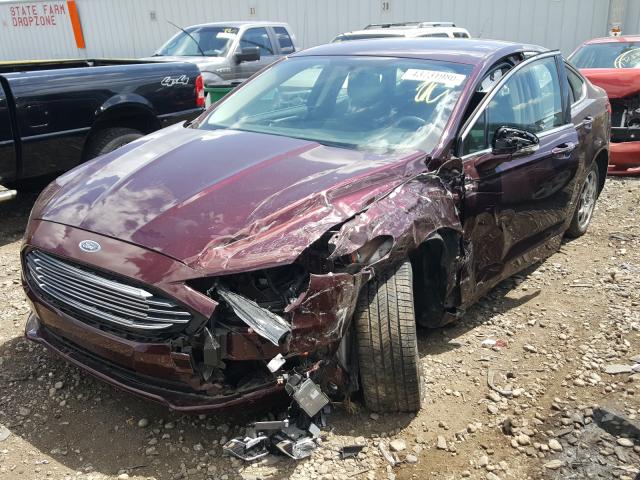 Photo 1 VIN: 3FA6P0HD4HR128689 - FORD FUSION SE 