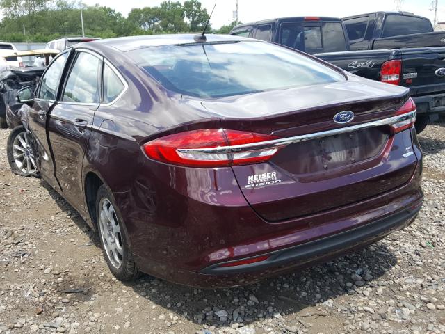 Photo 2 VIN: 3FA6P0HD4HR128689 - FORD FUSION SE 