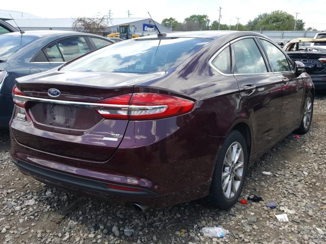 Photo 3 VIN: 3FA6P0HD4HR128689 - FORD FUSION SE 