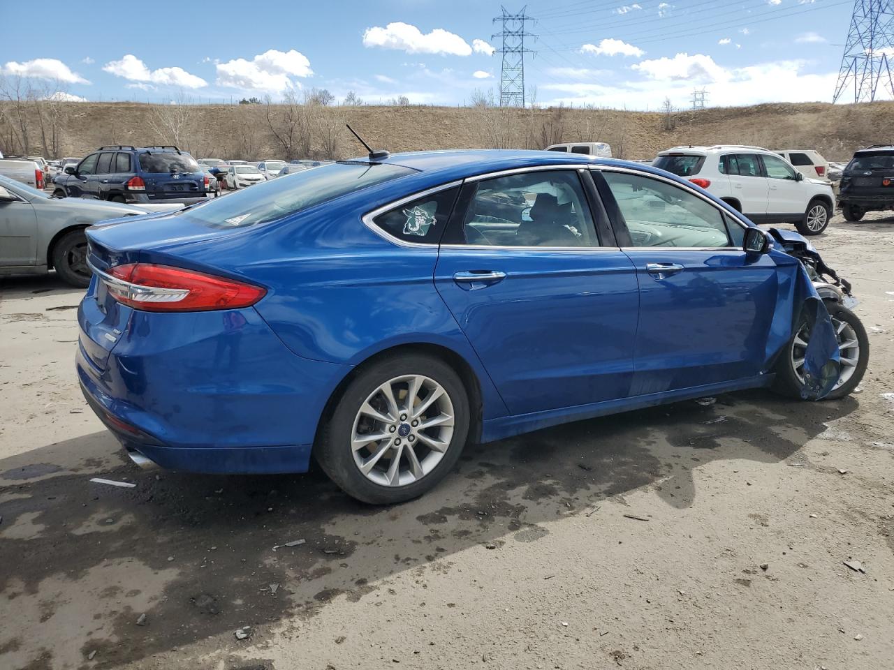 Photo 2 VIN: 3FA6P0HD4HR238707 - FORD FUSION 