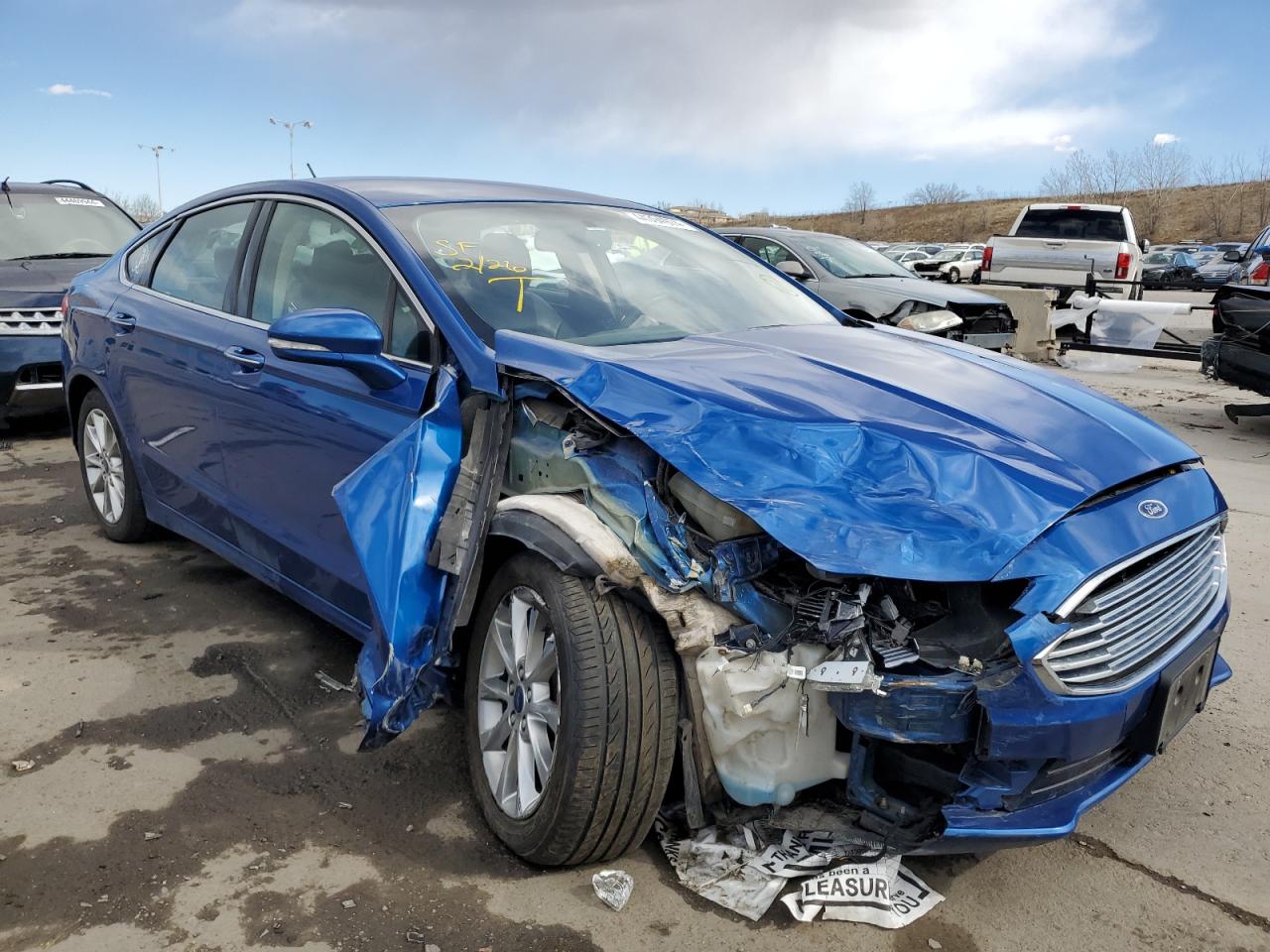 Photo 3 VIN: 3FA6P0HD4HR238707 - FORD FUSION 