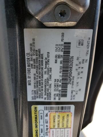 Photo 11 VIN: 3FA6P0HD4HR262036 - FORD FUSION SE 