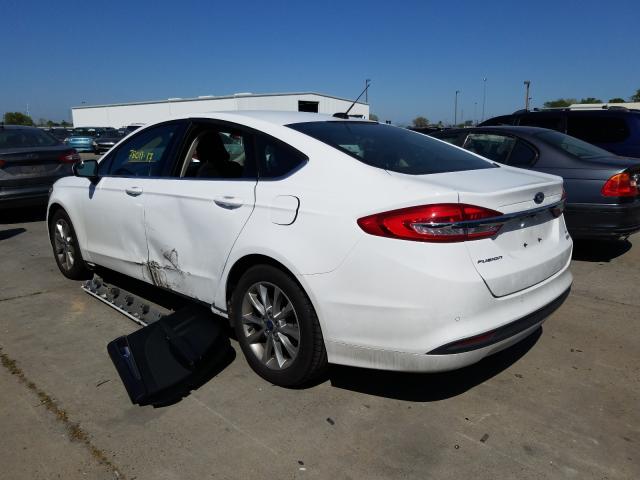 Photo 2 VIN: 3FA6P0HD4HR277054 - FORD FUSION SE 