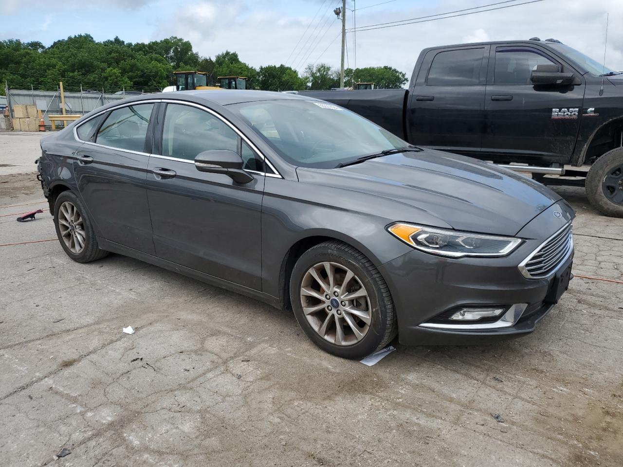 Photo 3 VIN: 3FA6P0HD4HR307072 - FORD FUSION 