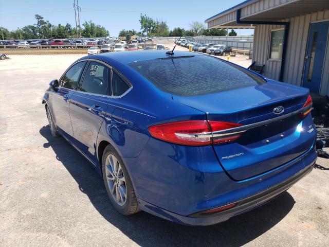 Photo 2 VIN: 3FA6P0HD4HR328925 - FORD FUSION SE 