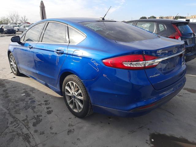 Photo 2 VIN: 3FA6P0HD4HR328939 - FORD FUSION SE 