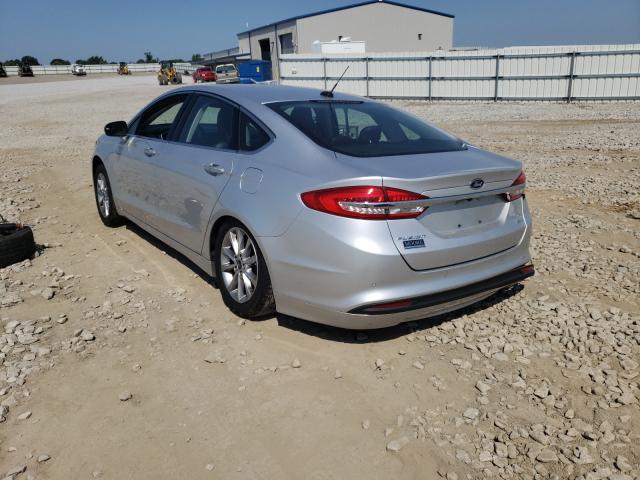 Photo 2 VIN: 3FA6P0HD4HR340993 - FORD FUSION SE 