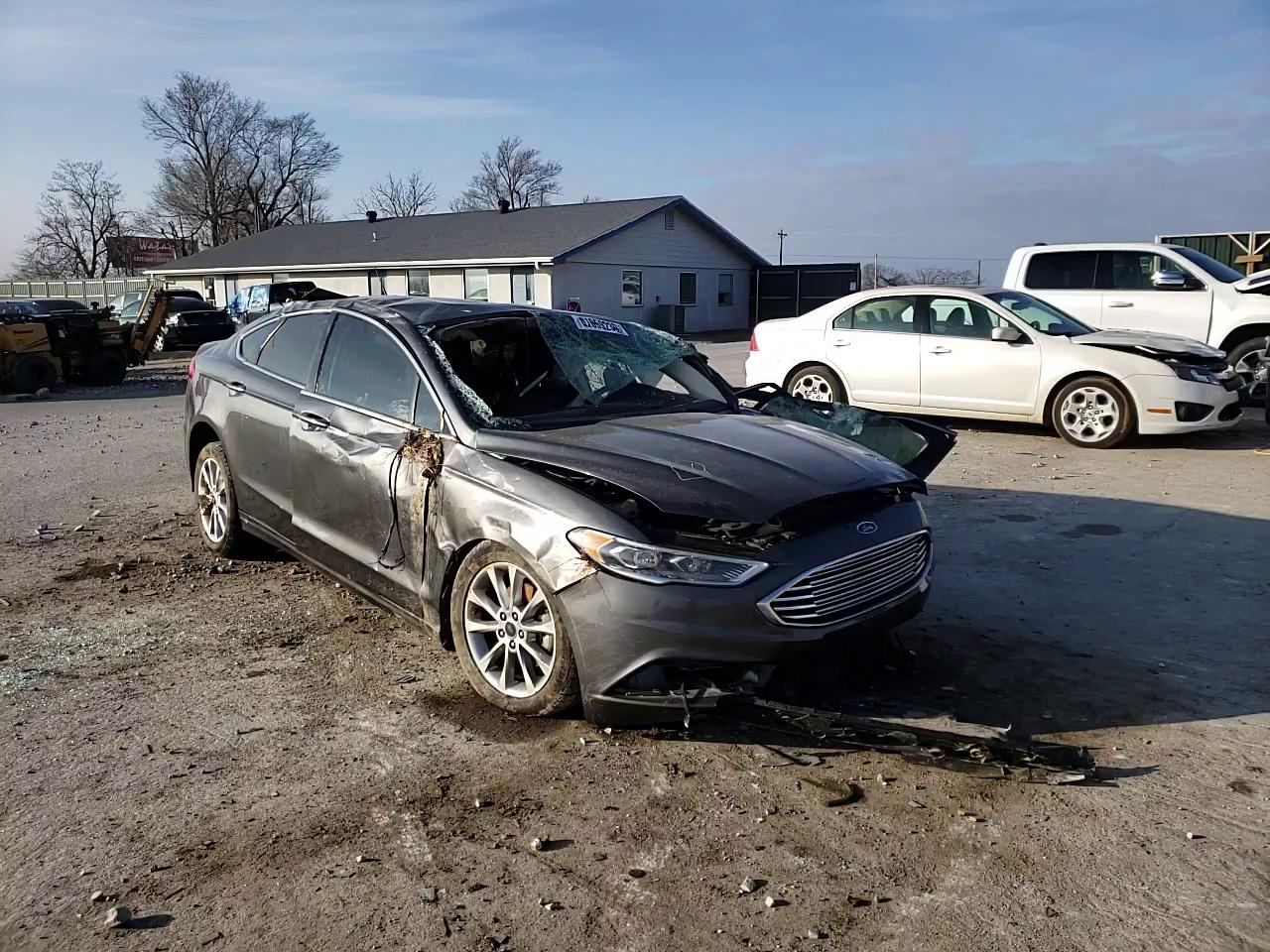 Photo 10 VIN: 3FA6P0HD4HR348897 - FORD FUSION SE 