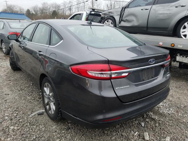 Photo 2 VIN: 3FA6P0HD4HR365215 - FORD FUSION SE 