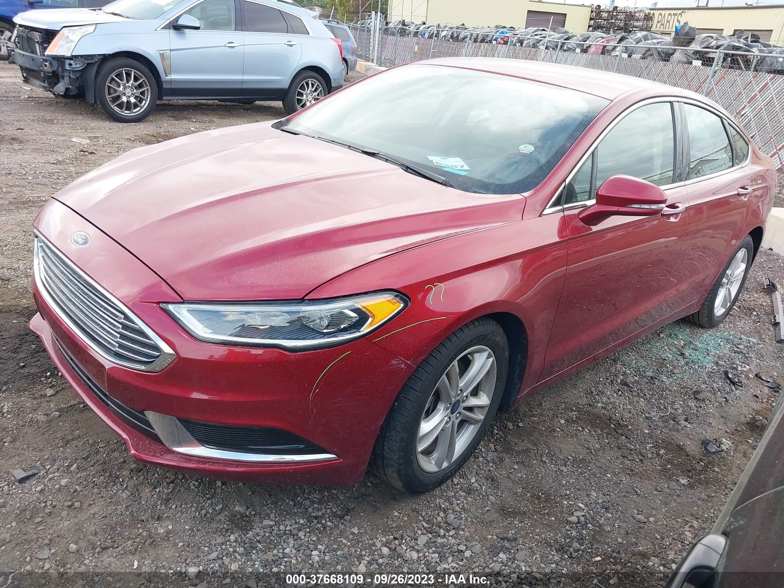 Photo 1 VIN: 3FA6P0HD4JR217538 - FORD FUSION 