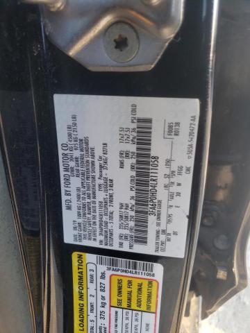 Photo 11 VIN: 3FA6P0HD4LR111058 - FORD FUSION SE 