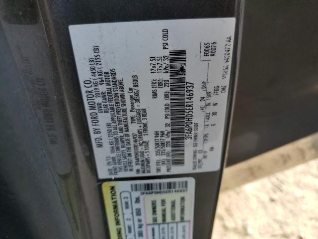 Photo 11 VIN: 3FA6P0HD5ER146937 - FORD FUSION 