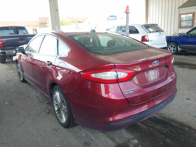 Photo 2 VIN: 3FA6P0HD5FR243976 - FORD FUSION SE 