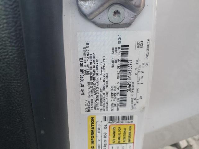 Photo 12 VIN: 3FA6P0HD5GR136251 - FORD FUSION SE 