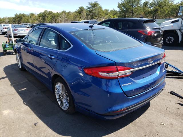 Photo 2 VIN: 3FA6P0HD5HR112145 - FORD FUSION SE 