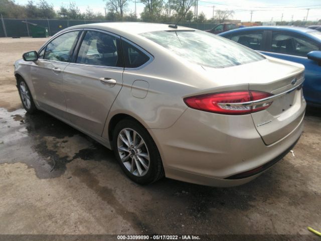 Photo 2 VIN: 3FA6P0HD5HR129141 - FORD FUSION 